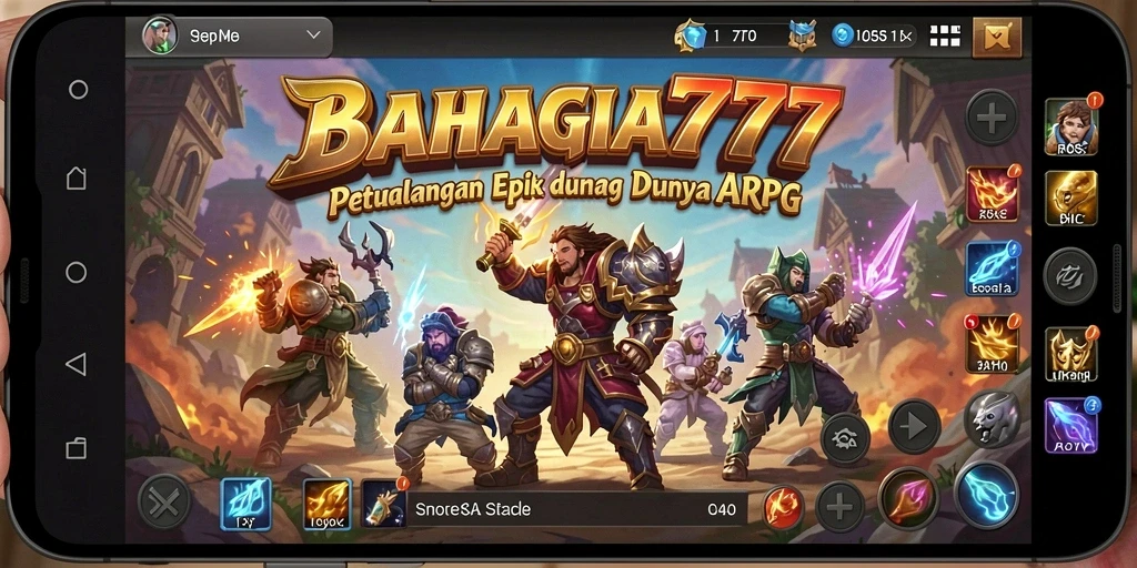 Tampilan screenshot yang menampilkan adu strategi dalam gameplay ARPG.