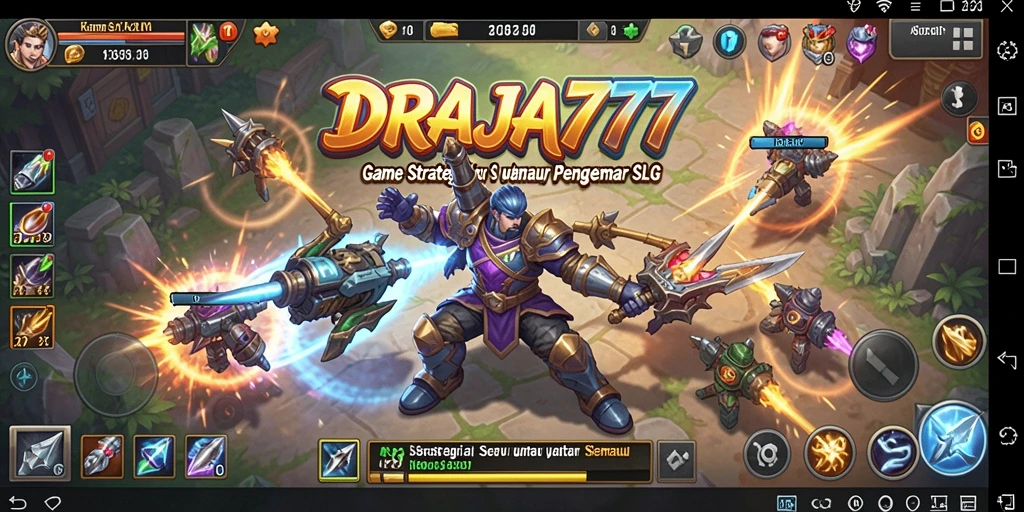 Tampilan gameplay DRAJA777 yang menarik dan penuh strategi.