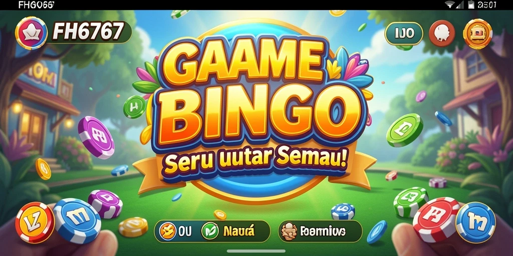 Tampilan gameplay seru FH6767 dengan kartu Bingo yang menarik.