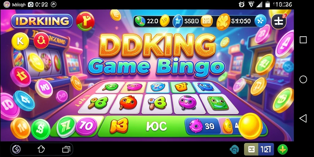 Tampilan gameplay bingo yang seru di IDRKING.