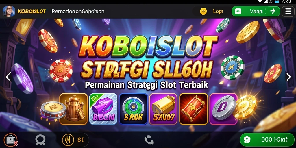 Menampilkan gameplay seru dari KOBOISLOT dengan tema slot yang menarik.