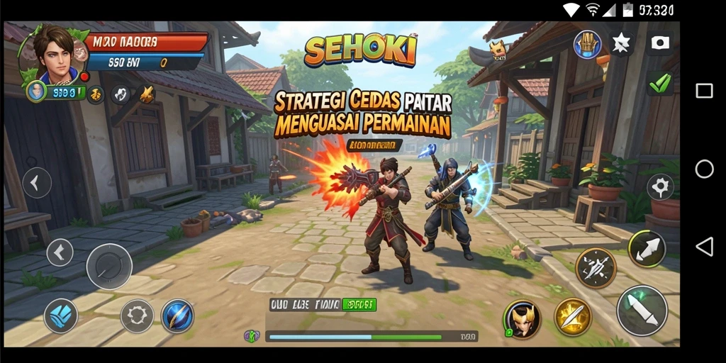 Tampilan gameplay SEHOKI yang seru dan penuh strategi.