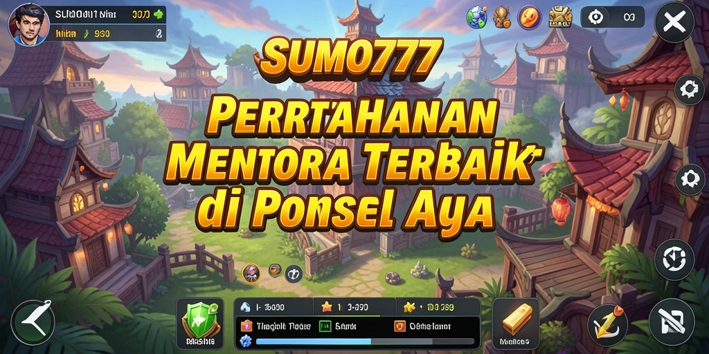 Gameplay menara pertahanan yang seru dan penuh strategi di SUMO777.