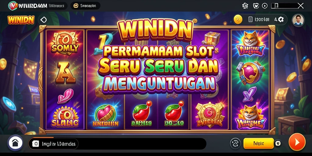 Tampilan menarik gameplay Slot di WINIDN.